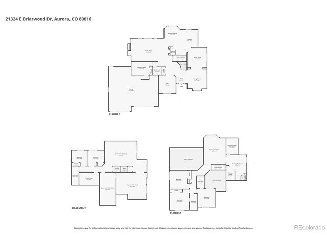 21324 E Briarwood Dr, Aurora, CO 80016