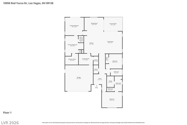 10950 Red Yucca Drive, Las Vegas, NV 89138