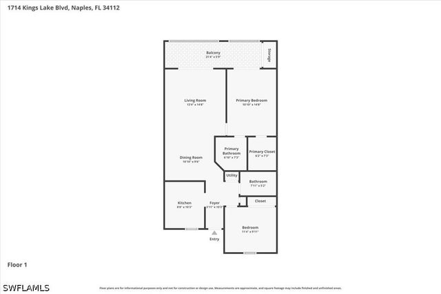 1714 Kings Lake BLVD 202, Naples, FL 34112