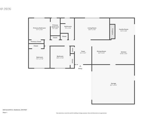 640 STONEHILL Dr, Gladstone, OR 97027