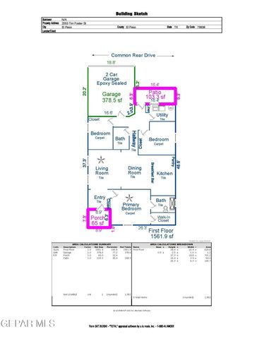 2053 TIM FOSTER Street, El Paso, TX 79938
