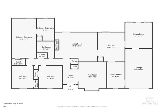 2 Magnolia Circle, Foley, AL 36535