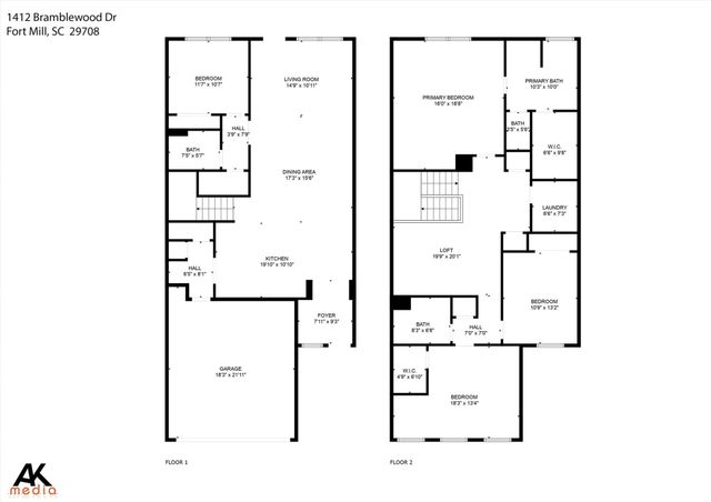 1412 Bramblewood Drive, Fort Mill, SC 29708