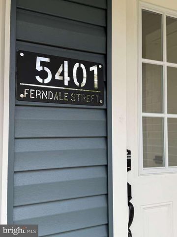 5401 FERNDALE ST, Springfield, VA 22151