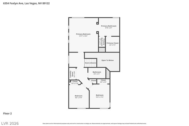 6354 Foxlyn Avenue, Las Vegas, NV 89122