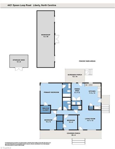 4421 Spoon Loop Road, Liberty, NC 27298