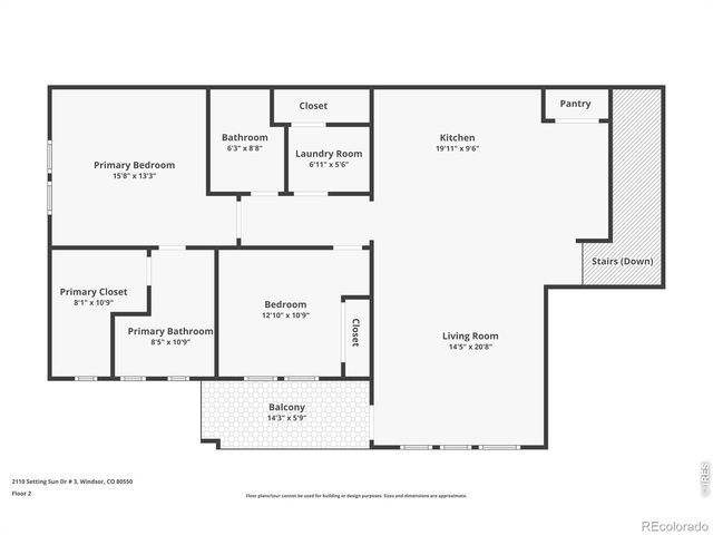 2110 Setting Sun Drive 3, Windsor, CO 80550