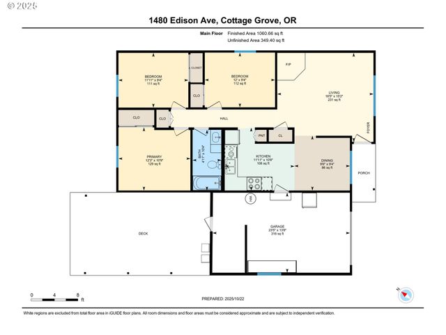 1480 EDISON Ave, Cottage Grove, OR 97424