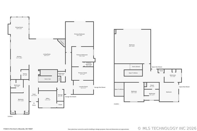 17243 S 21st East Avenue, Mounds, OK 74047