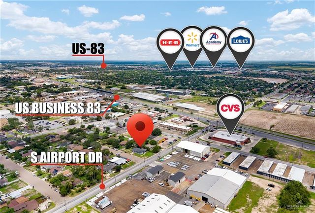 606 S Airport Drive, Weslaco, TX 78596