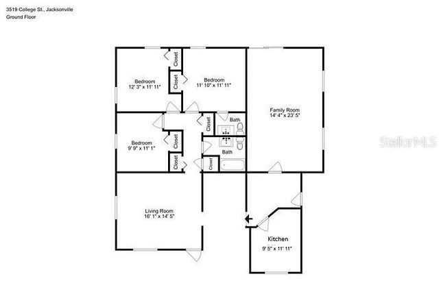 3519 COLLEGE STREET, Jacksonville, FL 32205