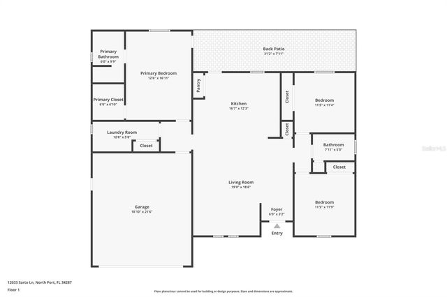 12033 SARTO LANE, North Port, FL 34287