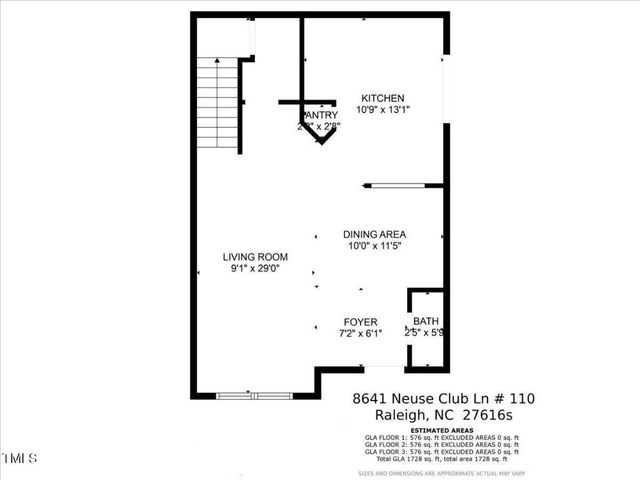 8641 Neuse Club Lane 110, Raleigh, NC 27616