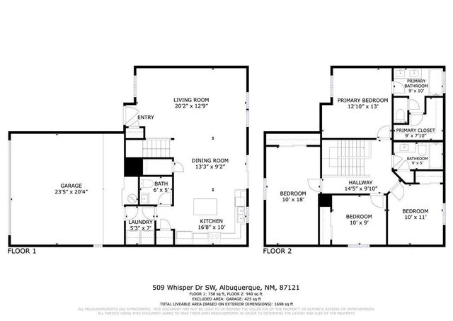 509 Whisper Drive SW, Albuquerque, NM 87121