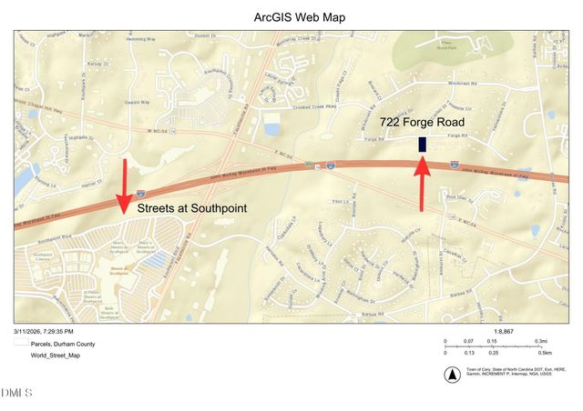 722 Forge Road, Durham, NC 27713