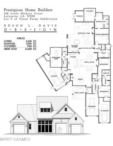 106 Little Hickory Court, Lafayette, LA 70508