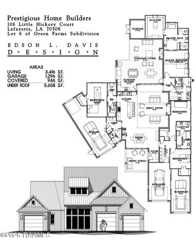 106 Little Hickory Court, Lafayette, LA 70508