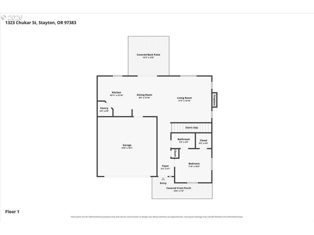 1323 CHUKAR St, Stayton, OR 97383