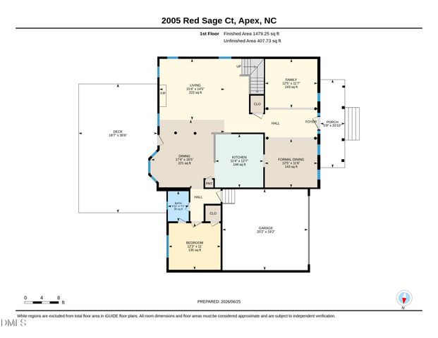 2005 Red Sage Court, Apex, NC 27502