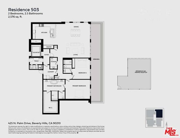 425 N Palm Drive 503, Beverly Hills, CA 90210