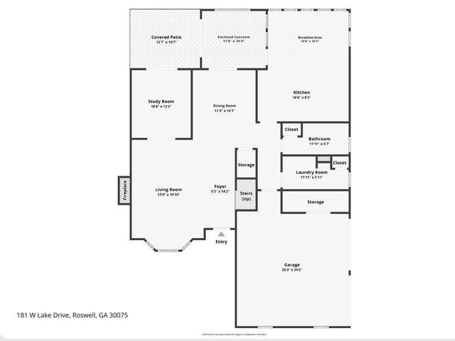 181 W Lake Drive, Roswell, GA 30075