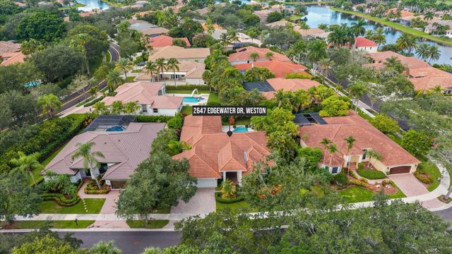 2647 EDGEWATER Drive, Weston, FL 33332