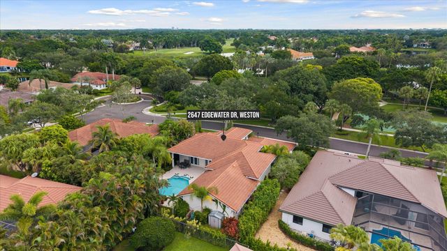 2647 EDGEWATER Drive, Weston, FL 33332