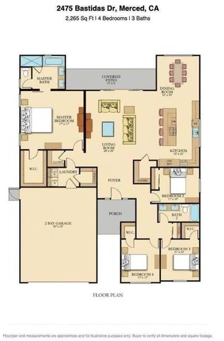 2475 Bastidas Drive, Merced, CA 95340