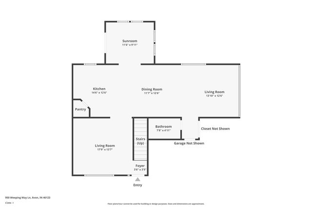 950 Weeping Way Lane, Avon, IN 46123