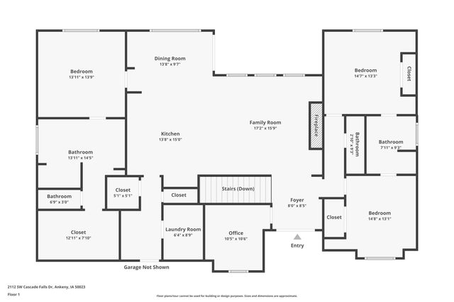 2112 SW Cascade Falls Drive, Ankeny, IA 50023