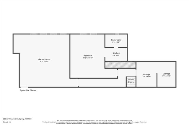 2835 W Wildwind Circle, Spring, TX 77380