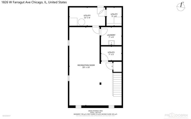 1826 W Farragut Avenue, Chicago, IL 60640