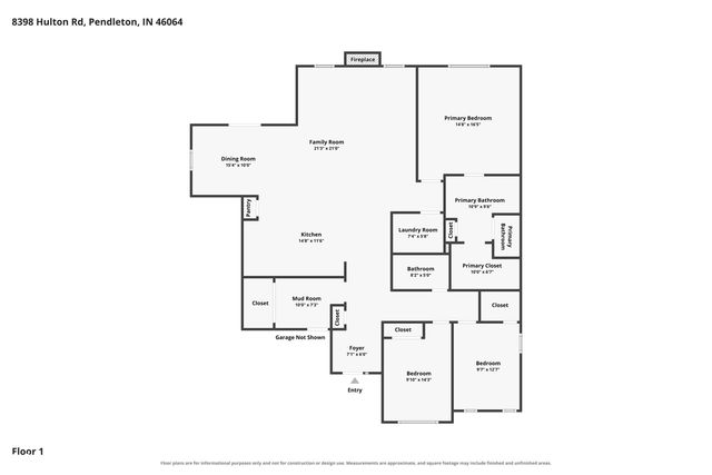 8398 Hulton Road, Pendleton, IN 46064
