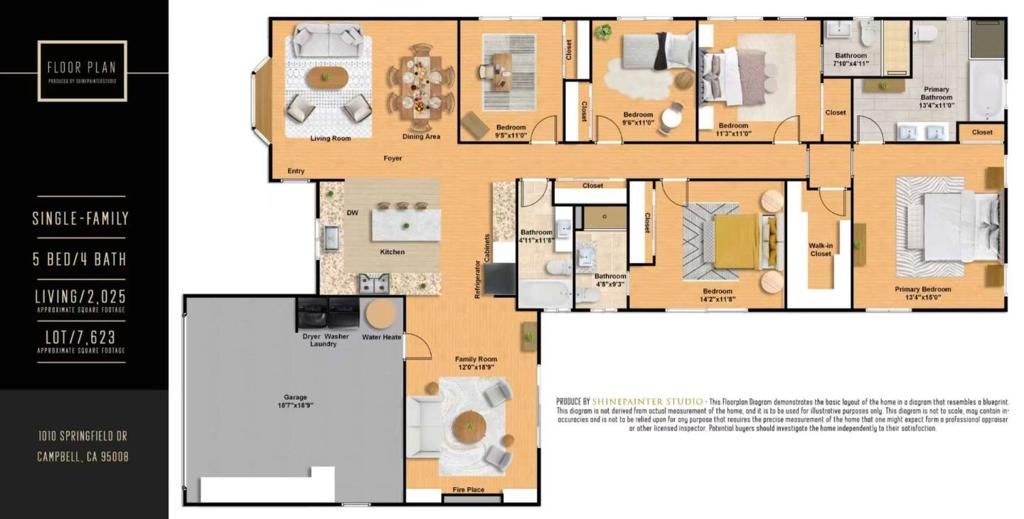 Image 45 of property listing at 1010 Springfield Drive, Campbell, CA 95008