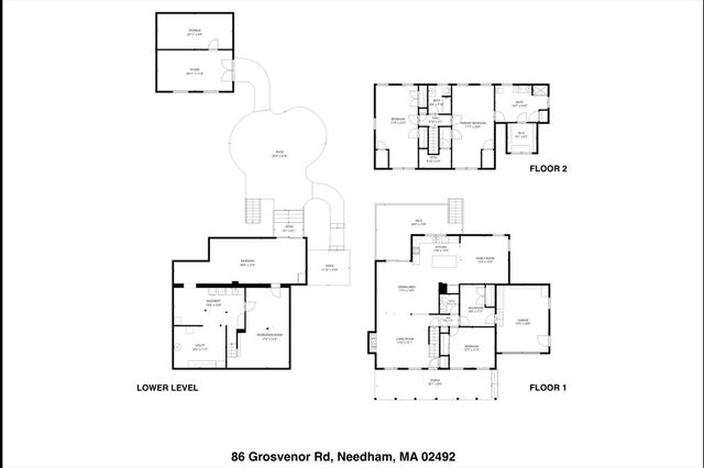 86 Grosvenor Rd., Needham, MA 02492