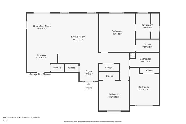 7804 Jean Rebault Drive, North Charleston, SC 29420