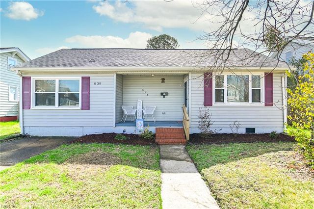 838 Wilbur AVE, Chesapeake, VA 23324