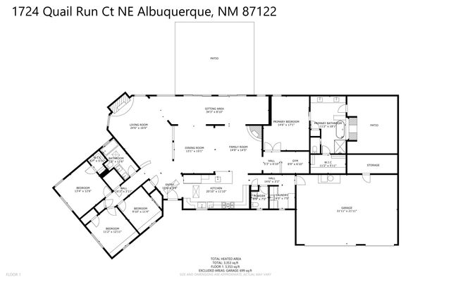 1724 Quail Run Court NE, Albuquerque, NM 87122