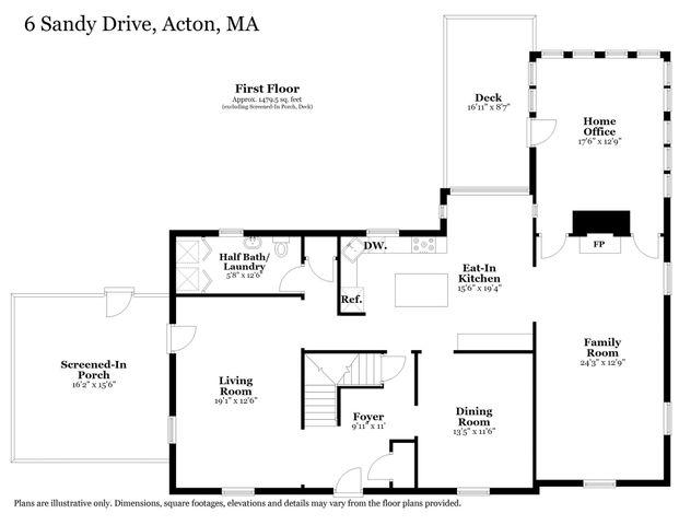 6 Sandy Drive, Acton, MA 01720