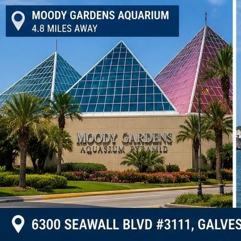 6300 Seawall Boulevard 3111, Galveston, TX 77551