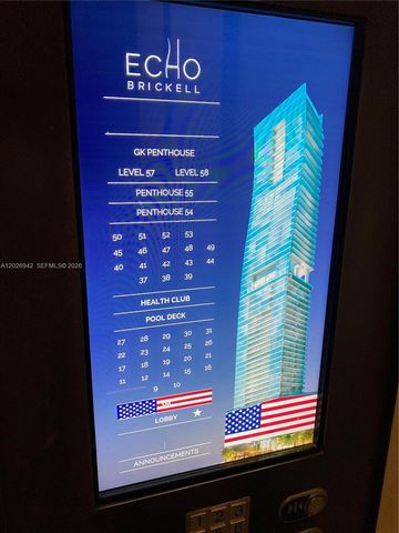 1451 Brickell Avenue 3804, Miami, FL 33131