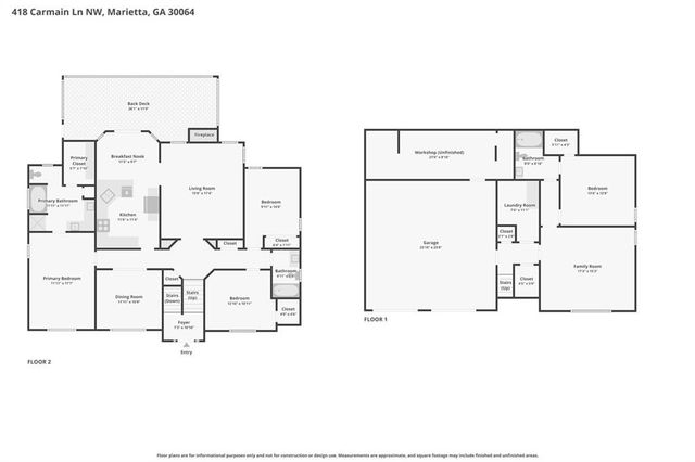 418 Carmain Lane NW, Marietta, GA 30064