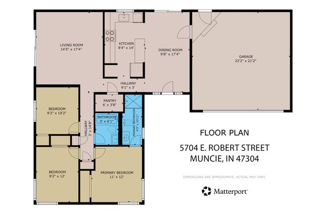 5704 E Robert Street, Muncie, IN 47303