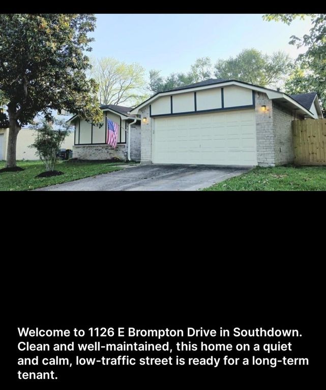 1126 E Brompton Drive, Pearland, TX 77584