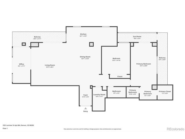 1551 Larimer St 804, Denver, CO 80202