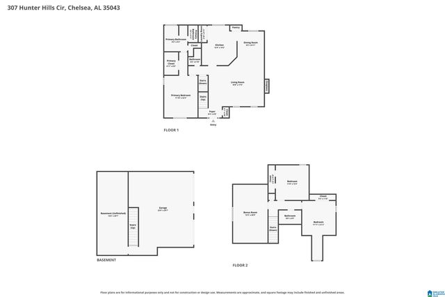 307 HUNTER HILLS CIRCLE, Chelsea, AL 35043