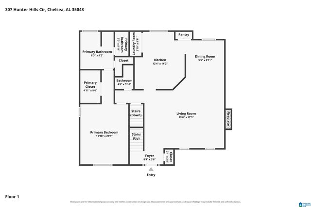 307 HUNTER HILLS CIRCLE, Chelsea, AL 35043