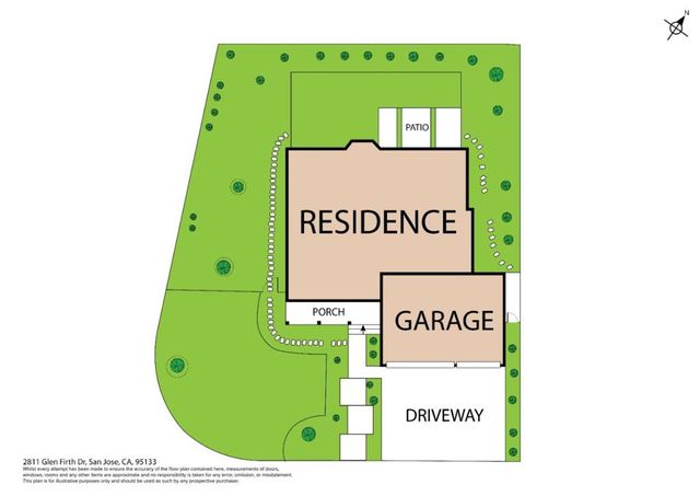 2811 Glen Firth Drive, San Jose, CA 95133