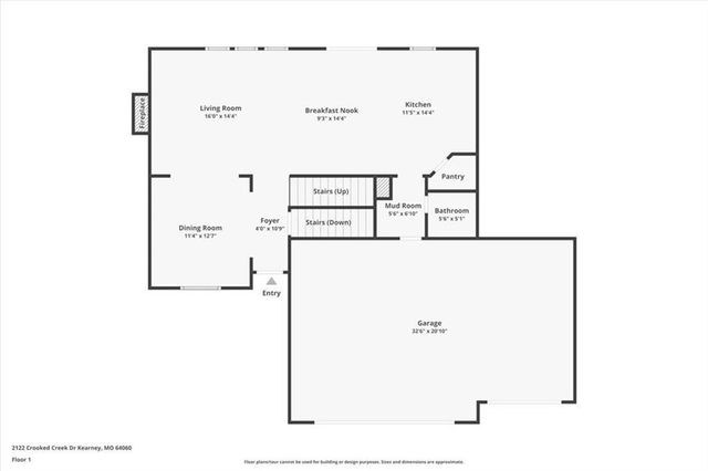 2122 Crooked Creek Drive, Kearney, MO 64060