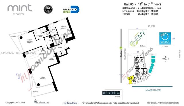 92 SW 3rd St 2905, Miami, FL 33130